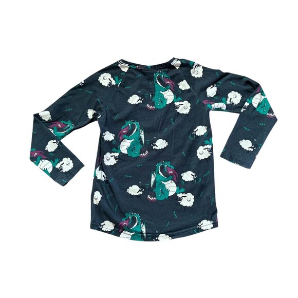 Raspberry Republic Organic L/S Dragon Tee sz 3-5Y - Picture 5 of 7